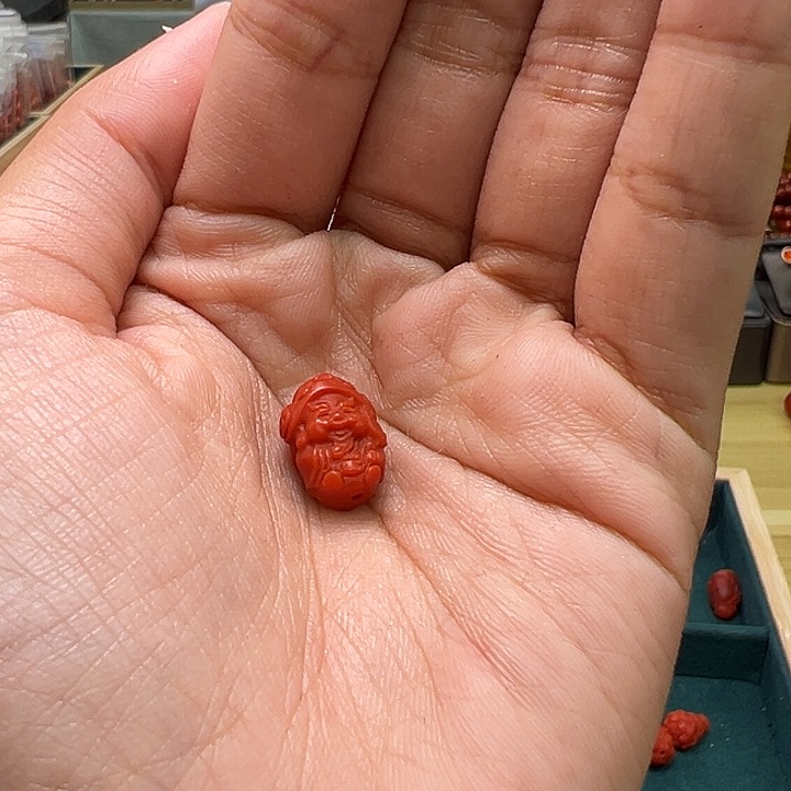 南红玛瑙多样性发一，卡9mm➕未镶嵌