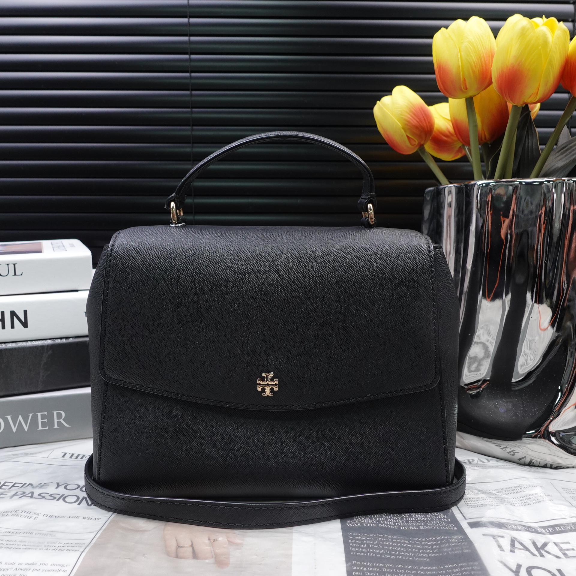 95新 TORY BURCH/汤丽柏琦 单肩包/T_ZY0000  T10338754