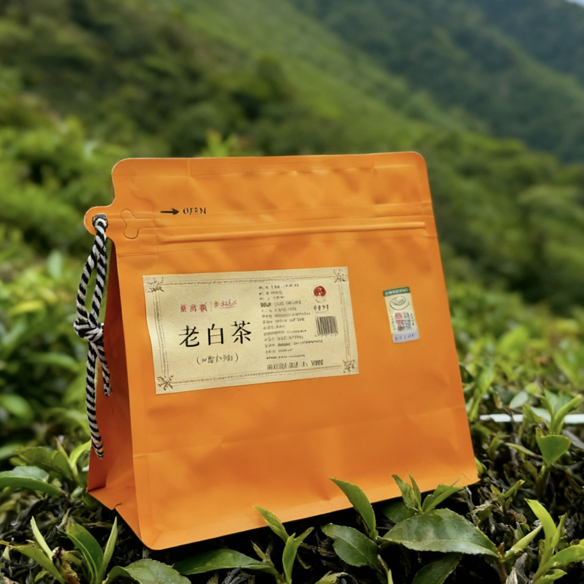 梅富越「2019年老白茶」便携易泡小方片拍一送一