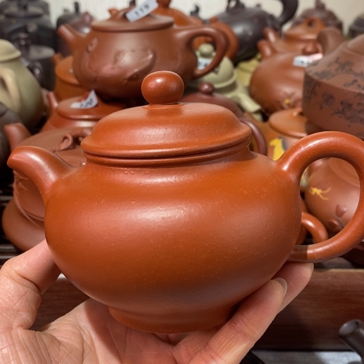 紫砂茶壶微瑕处理一把