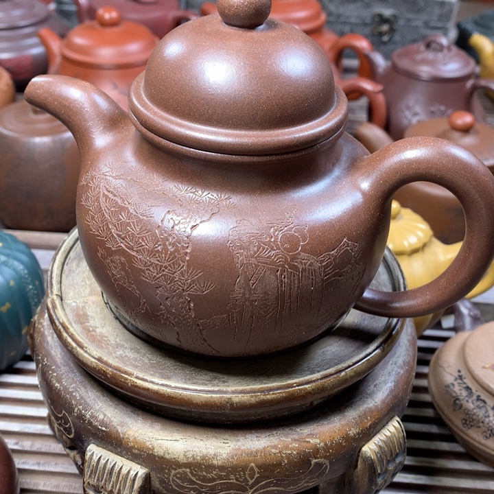 紫砂茶壶原矿手工151