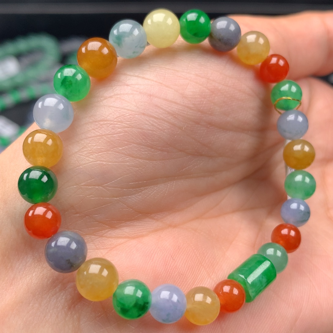 翡翠手链未镶嵌‼️新品‼️