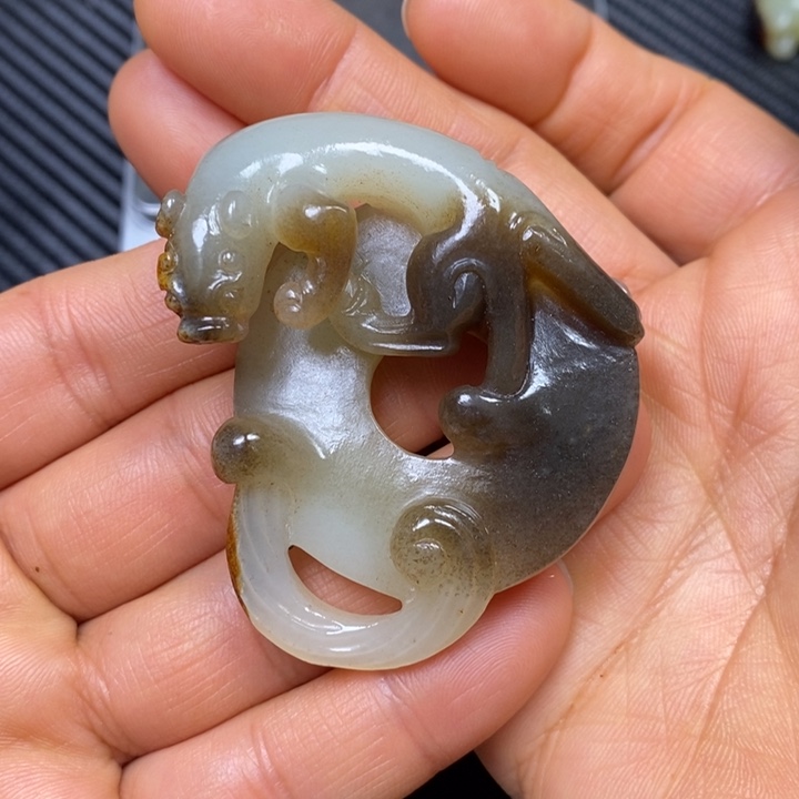 和田玉挂件未镶嵌独*