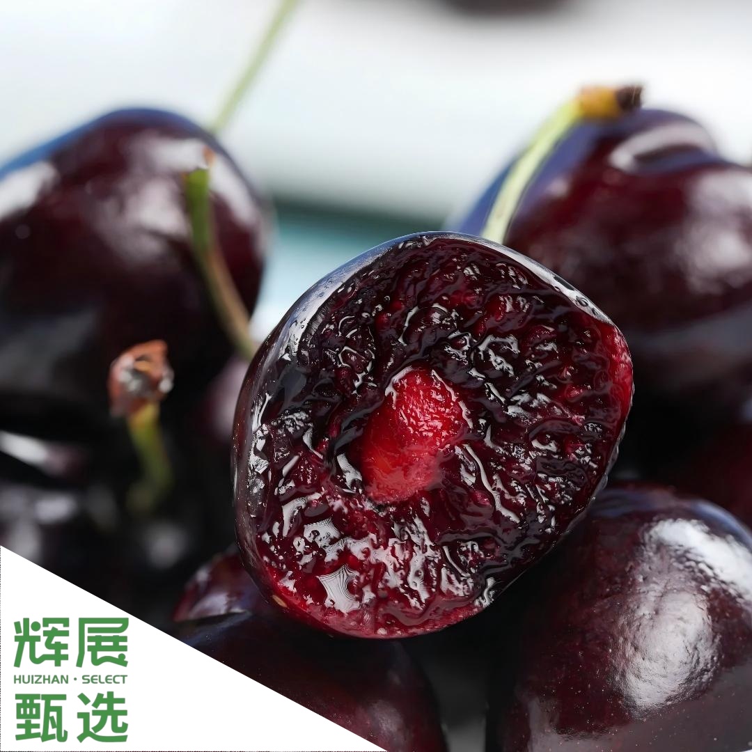 金都乐黑车3J海运智利桑提娜新鲜车厘子脆甜内附果径卡顺丰