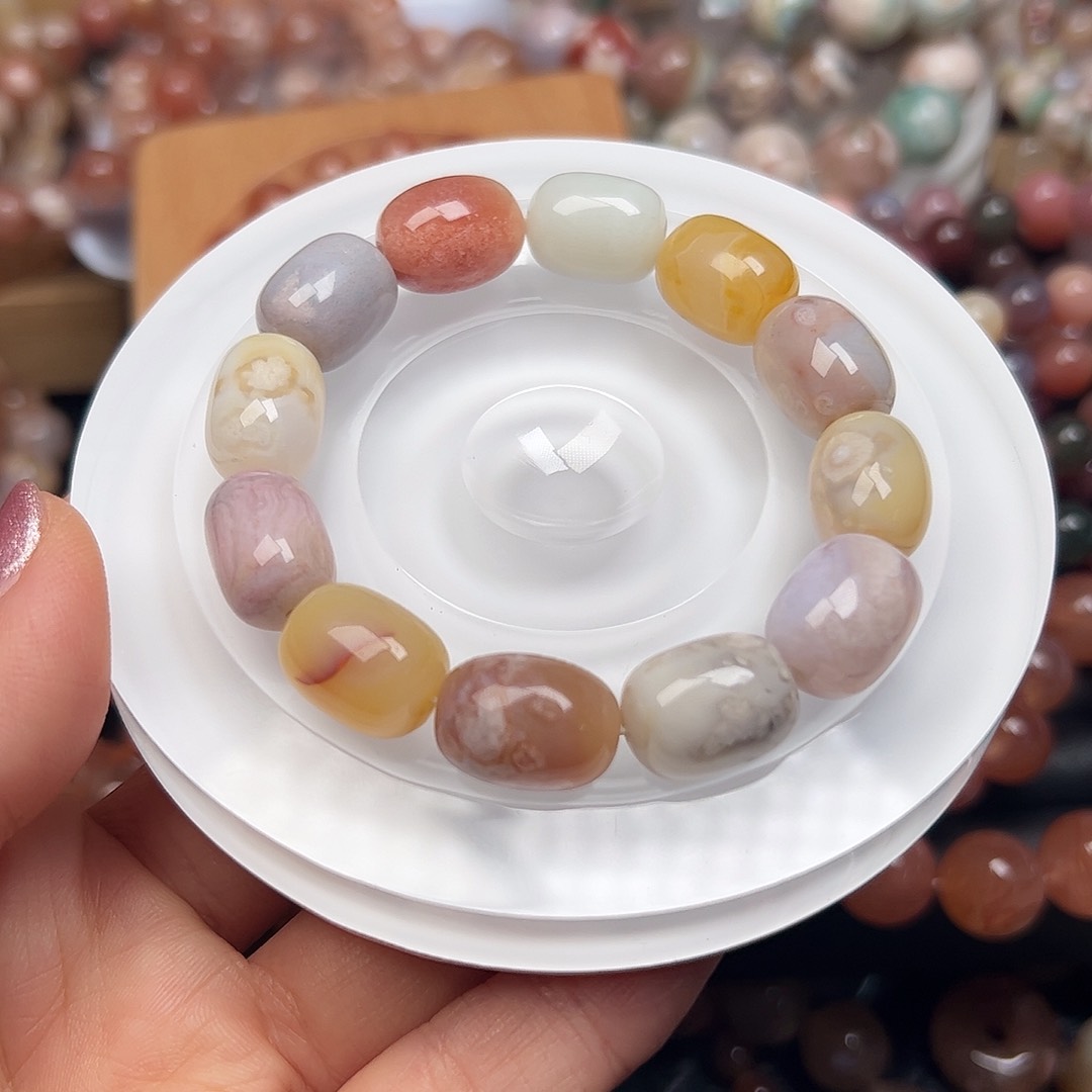 玛瑙/玉髓珠宝半成品未镶嵌