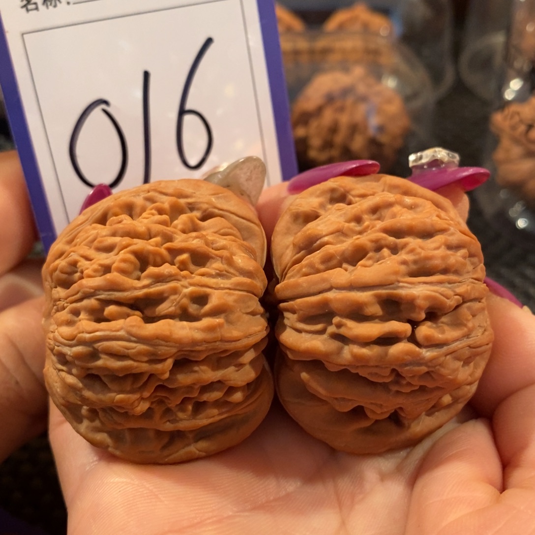 吊坠文玩核桃016四座楼全品45尺