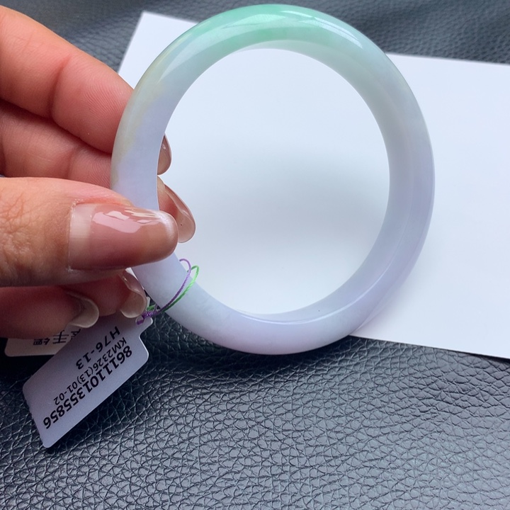 翡翠手镯未镶嵌天然翡翠手镯