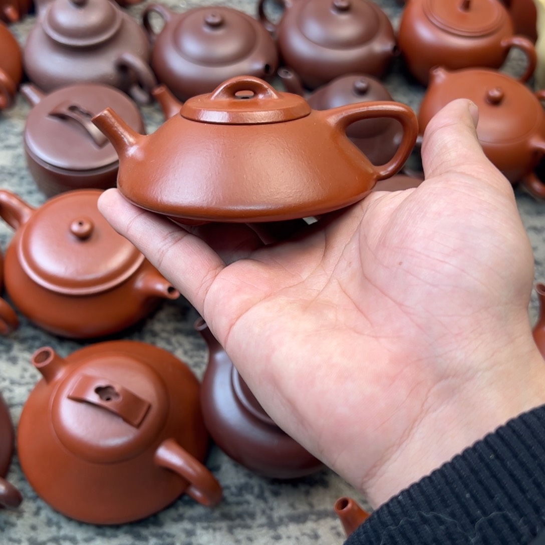 紫砂茶壶一***溜全手工制作