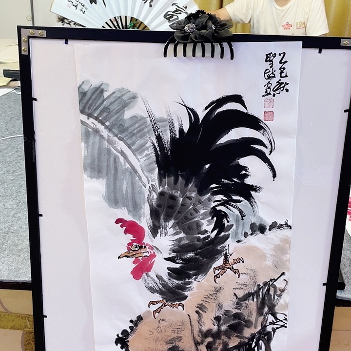 国画张圣敏先生纯手绘作品