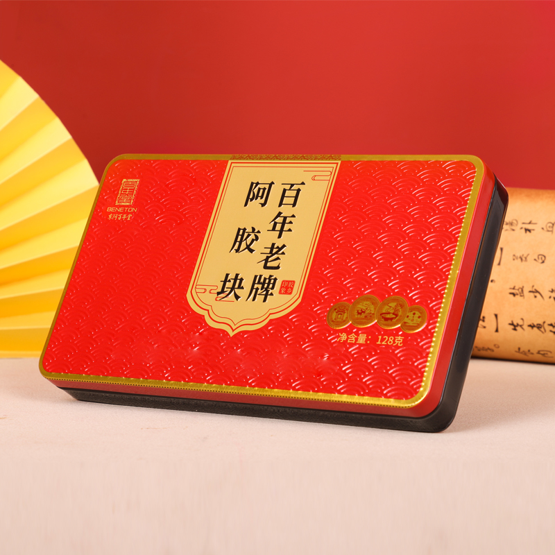 百年老牌阿胶块128克