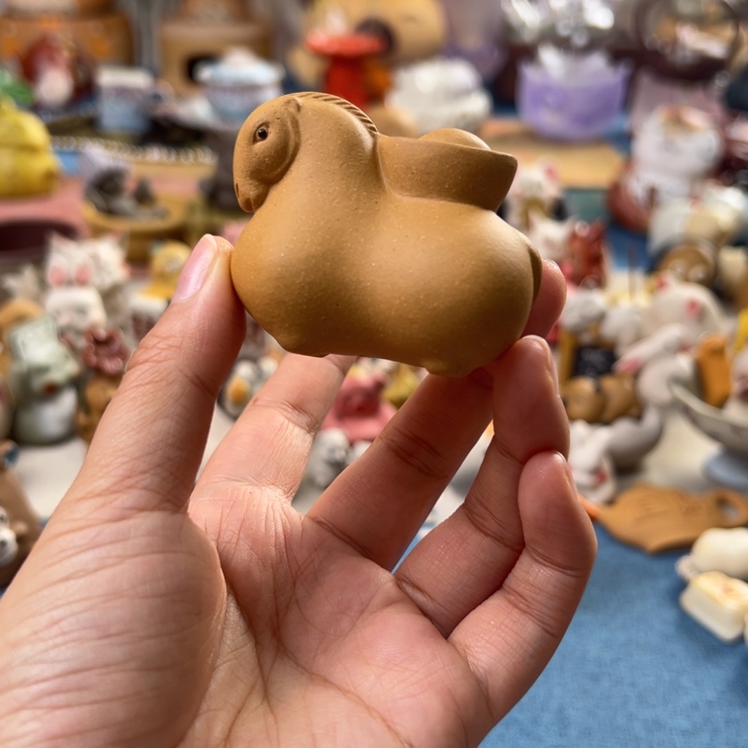 紫砂茶宠手工制作