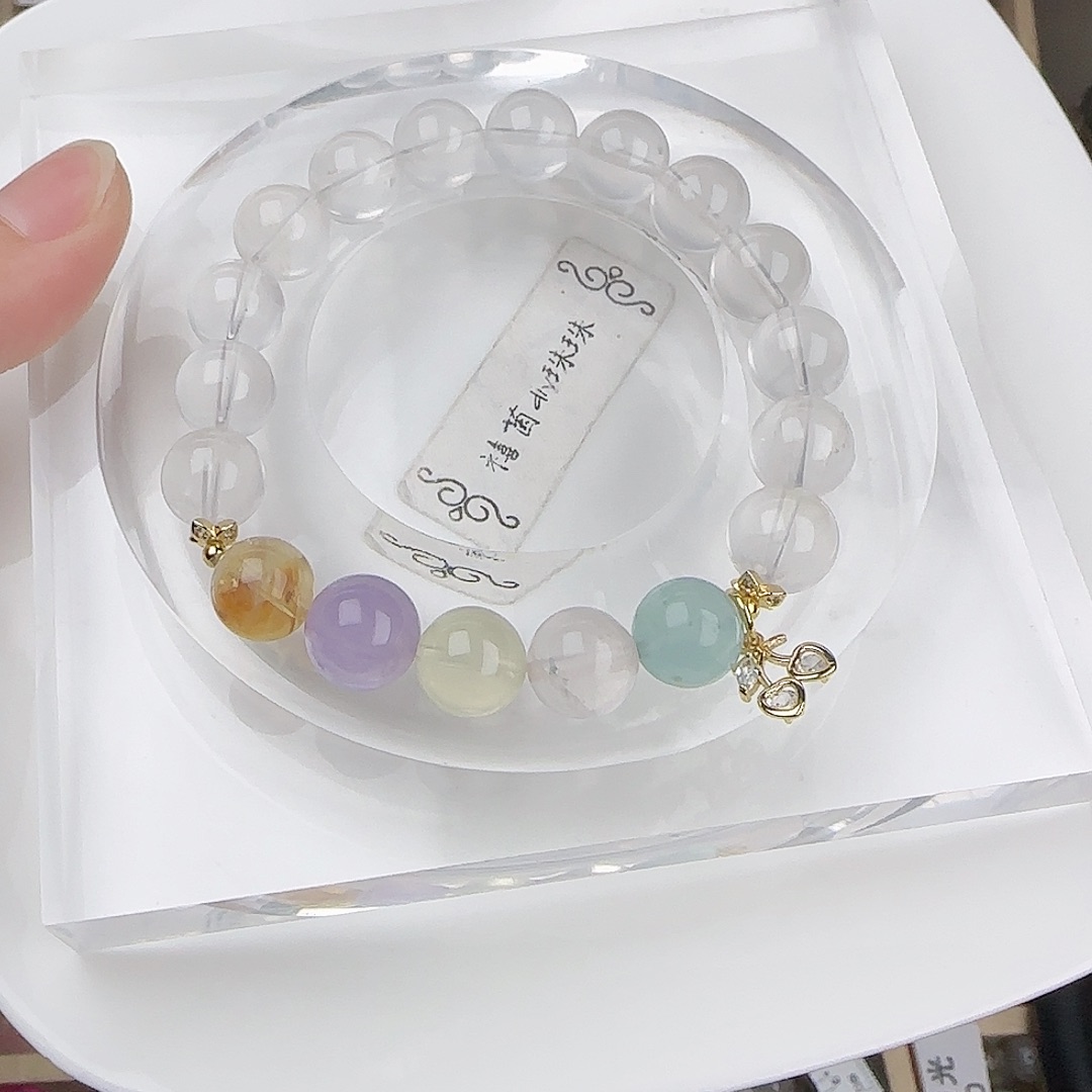 琥珀手链未镶嵌多宝