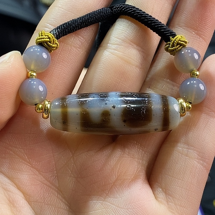 玛瑙/玉髓颈饰合金43