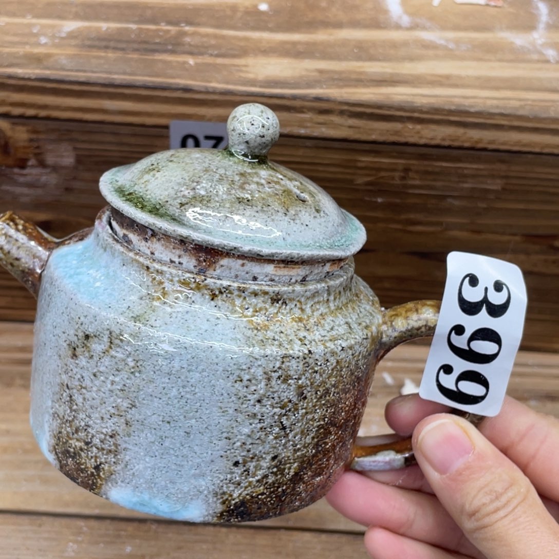 陶纯手工柴烧茶壶茶具