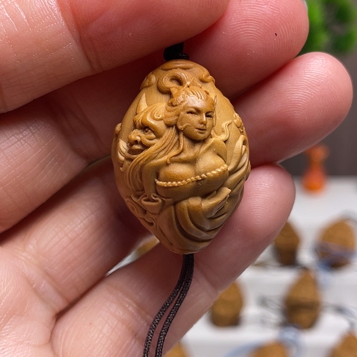 橄榄核吊坠橄榄核