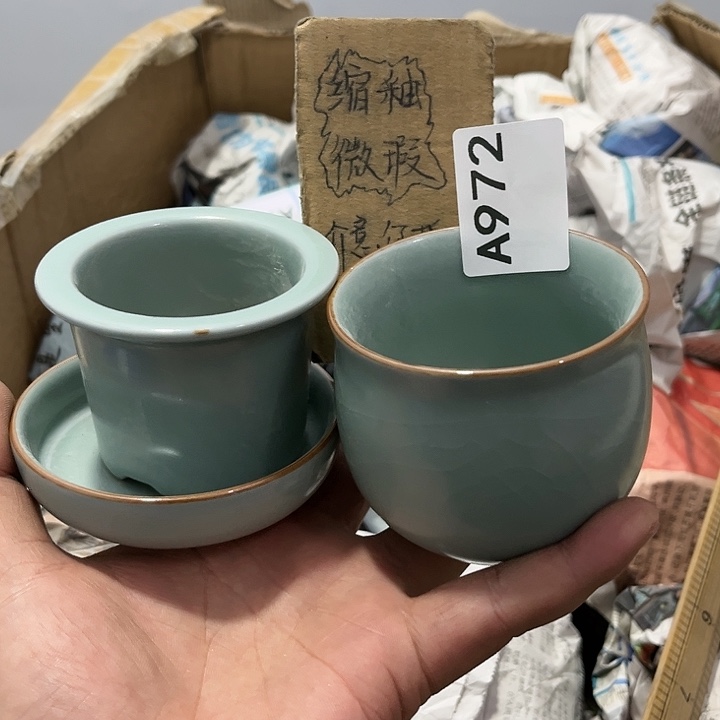 茶具默认微瑕瓷器、茶具、壶、摆件，介意勿拍 