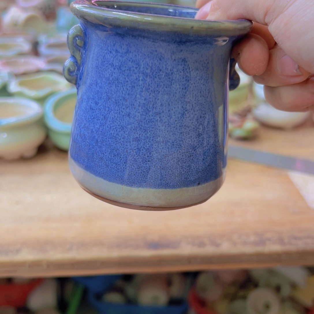 陶瓷花盆当场满12包邮