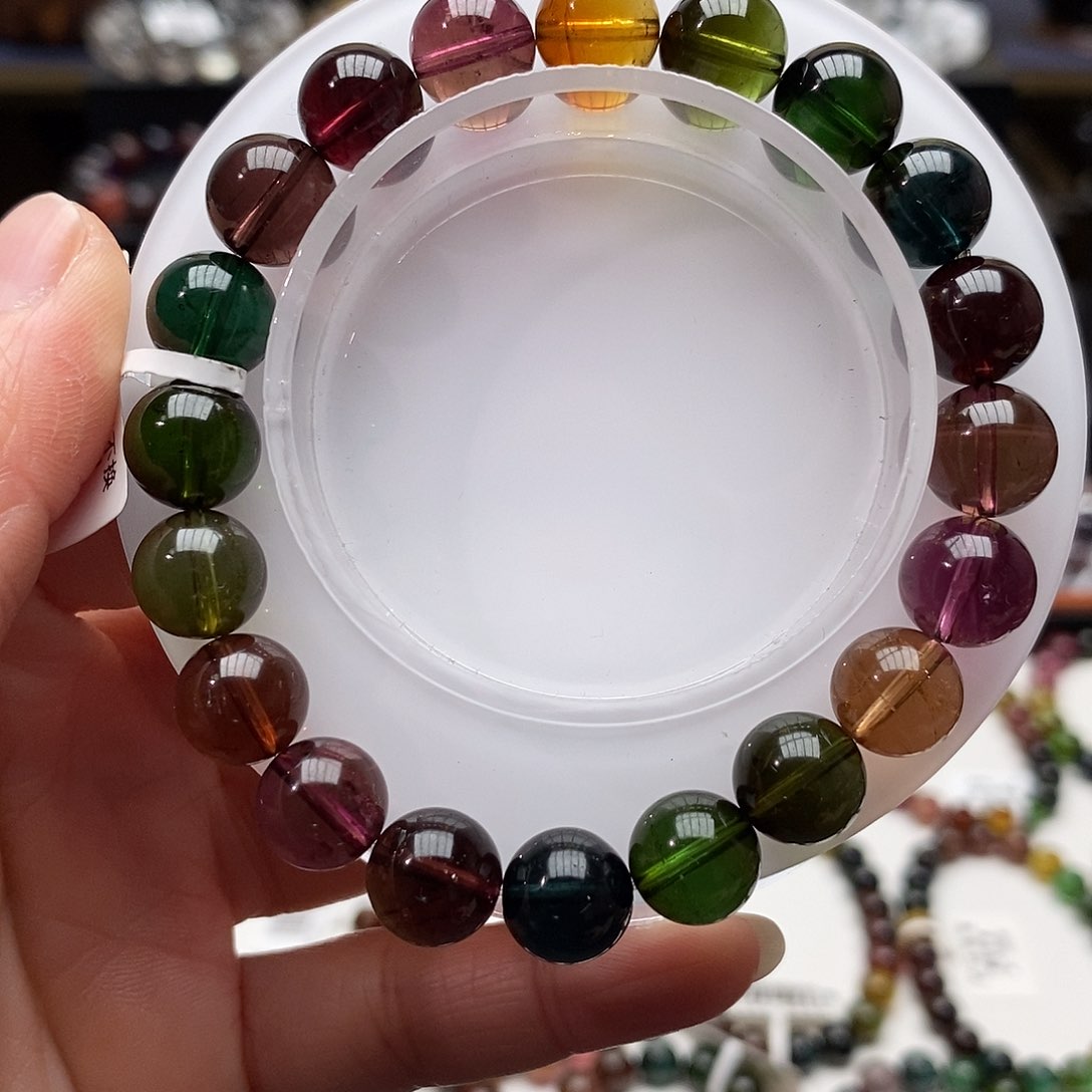 碧玺手链未镶嵌手链