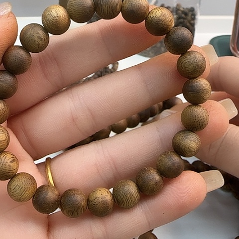 沉香手串海南老白奇0.8 4.6克➕99沉