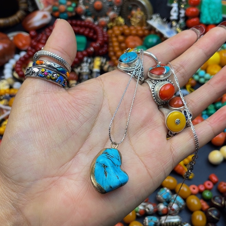 泥塑擦擦的吊坠的