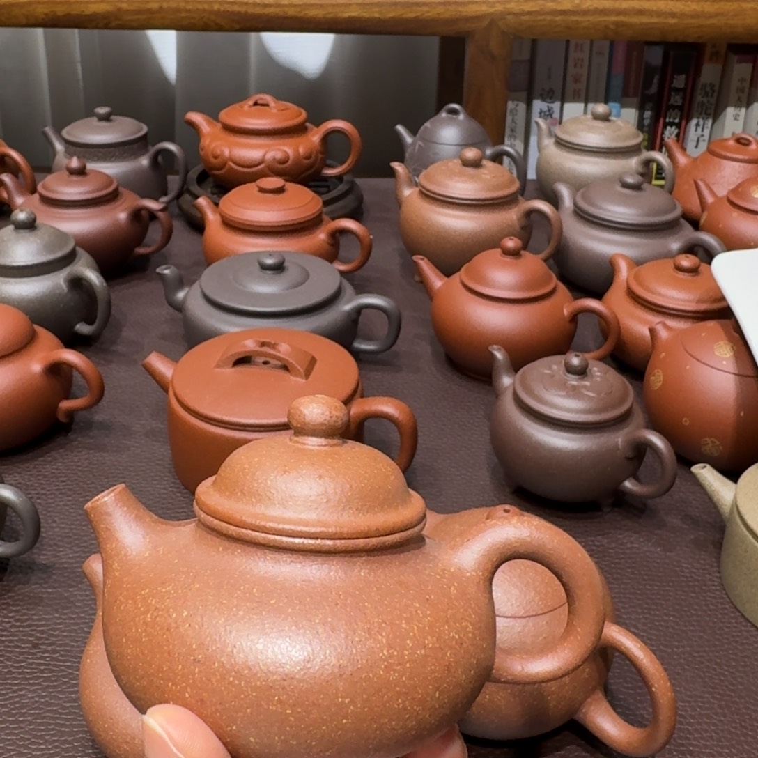 用***2紫砂茶壶青降坡容天140cc微瑕晃盖