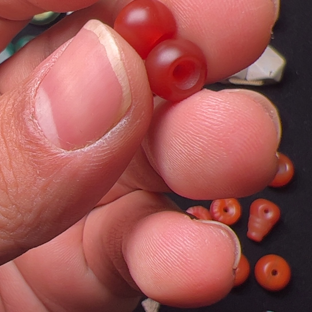 玛瑙/玉髓配饰未镶嵌@*