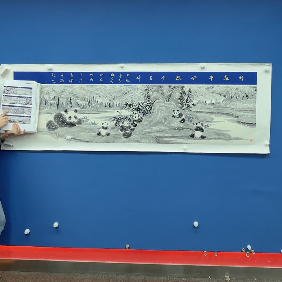 国画多次参加国内外大型