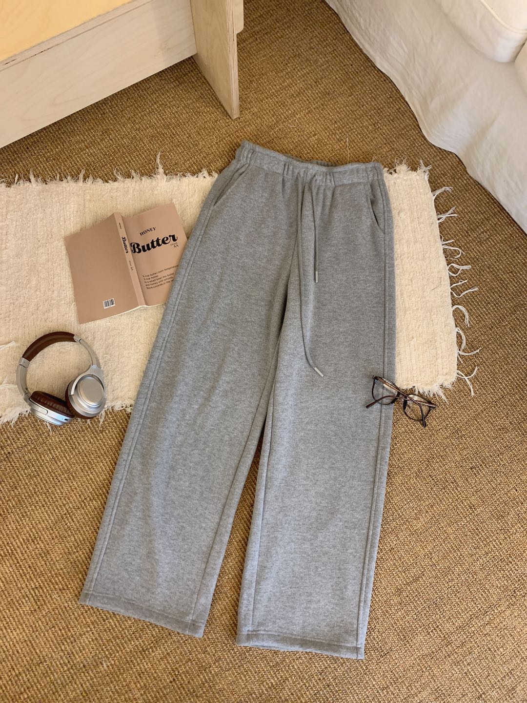 【日单】冬季新款，大象家原单，加绒净版阔腿裤- 2810