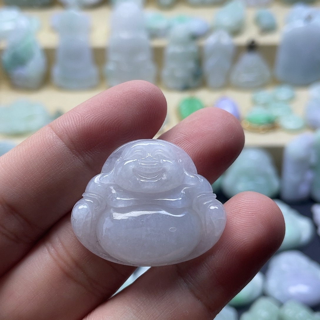 颈饰未镶嵌翡翠纯天然翡翠