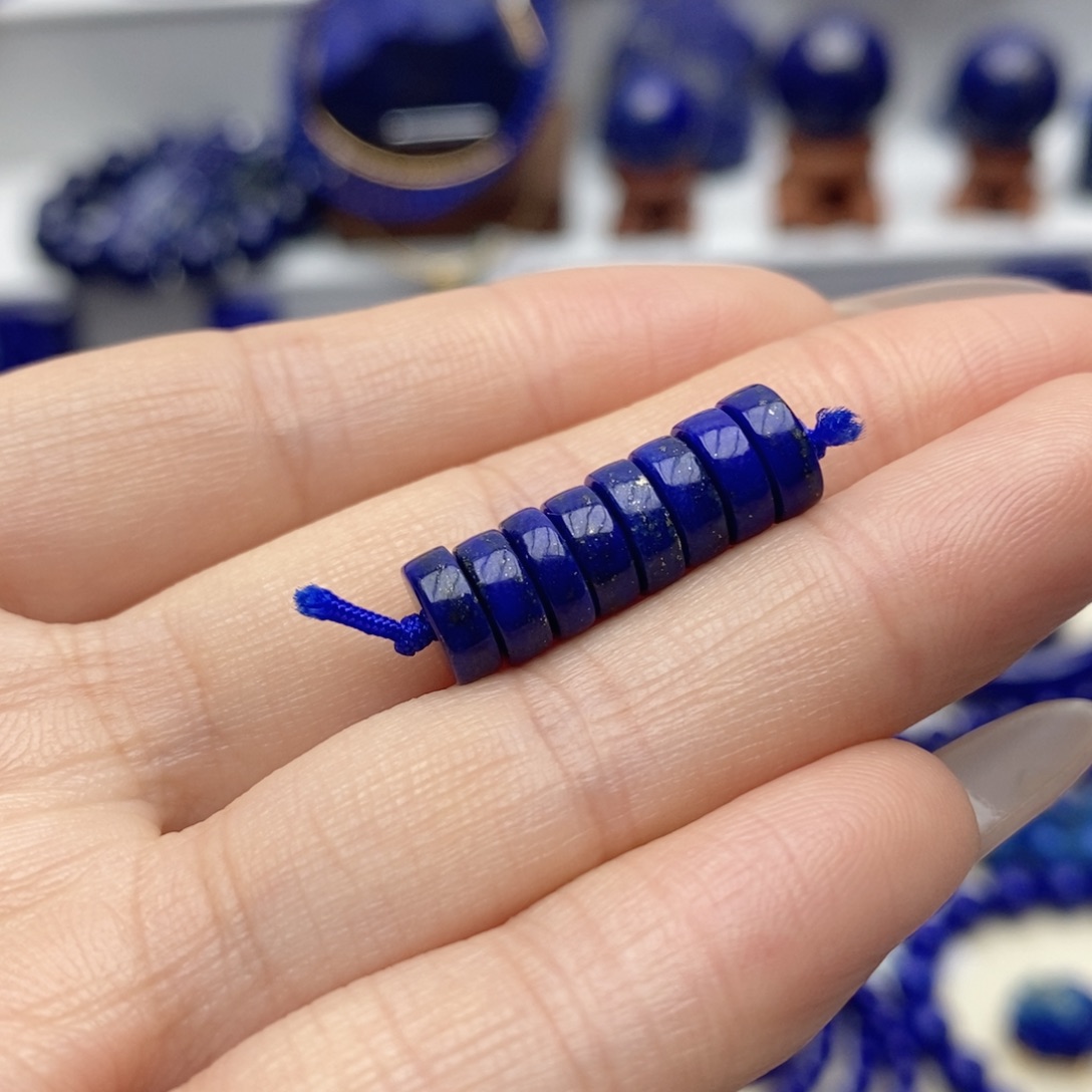 青金石未镶嵌隔片7➕