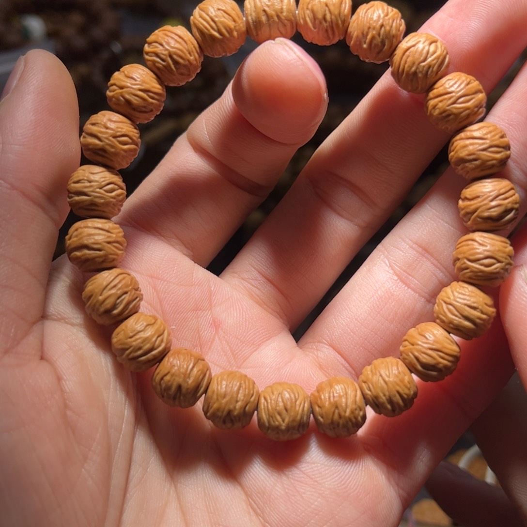 猴头核桃吊坠破茧全品无瑕无药