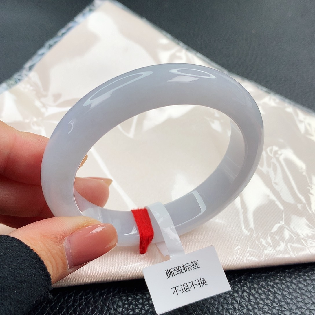 翡翠手镯未镶嵌缅甸天然a货翡翠0103