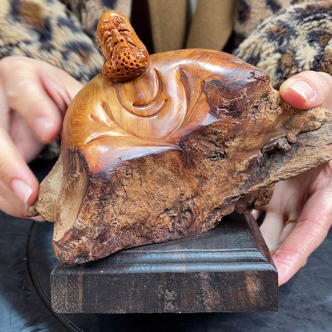 柏木（崖柏）随型艺术根雕