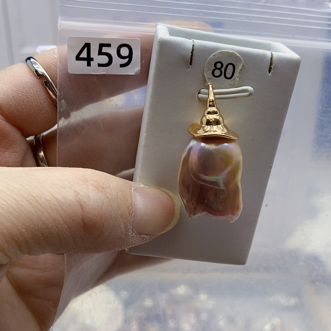 颈饰合金淡水珍珠