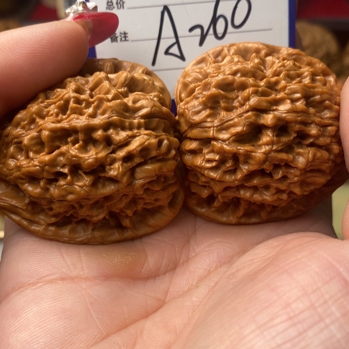 田***队桃核把件管帽管帽