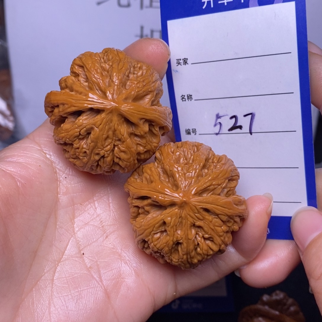 文玩核桃把件527/42粗筋