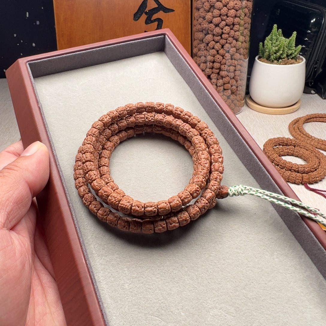 吊坠金刚菩提龙切佛手108