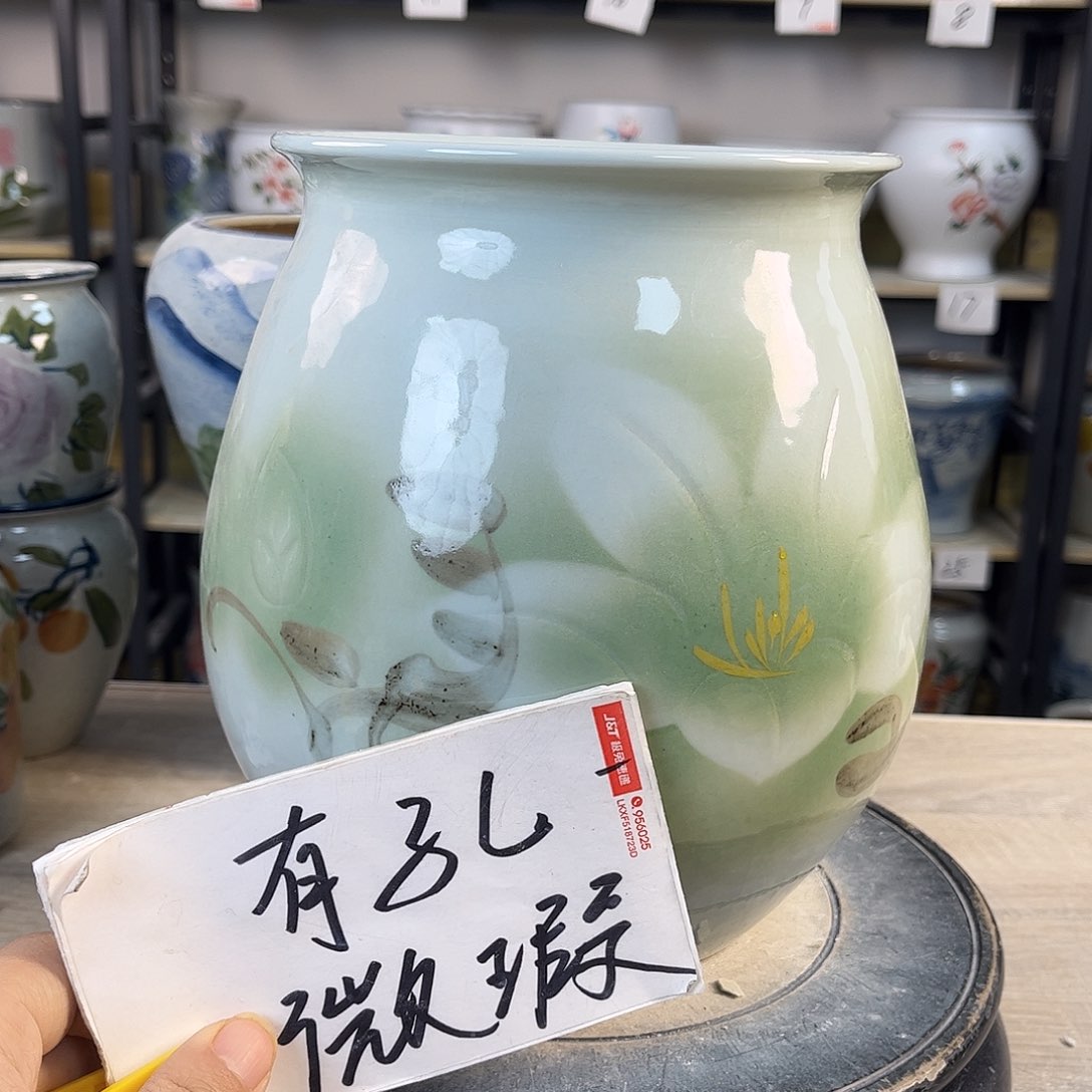 罐1xc景德镇陶瓷花盆