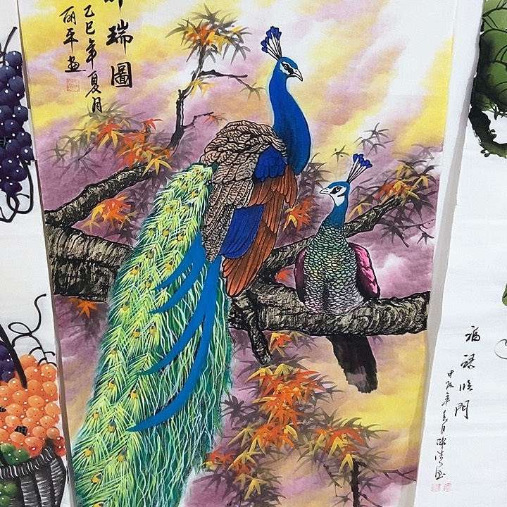 小周画廊的直播间