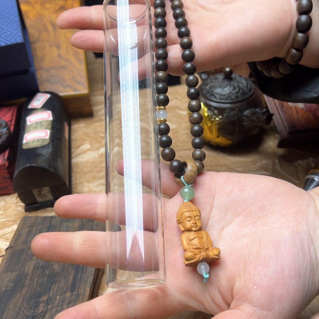 滴血莲花菩提吊坠