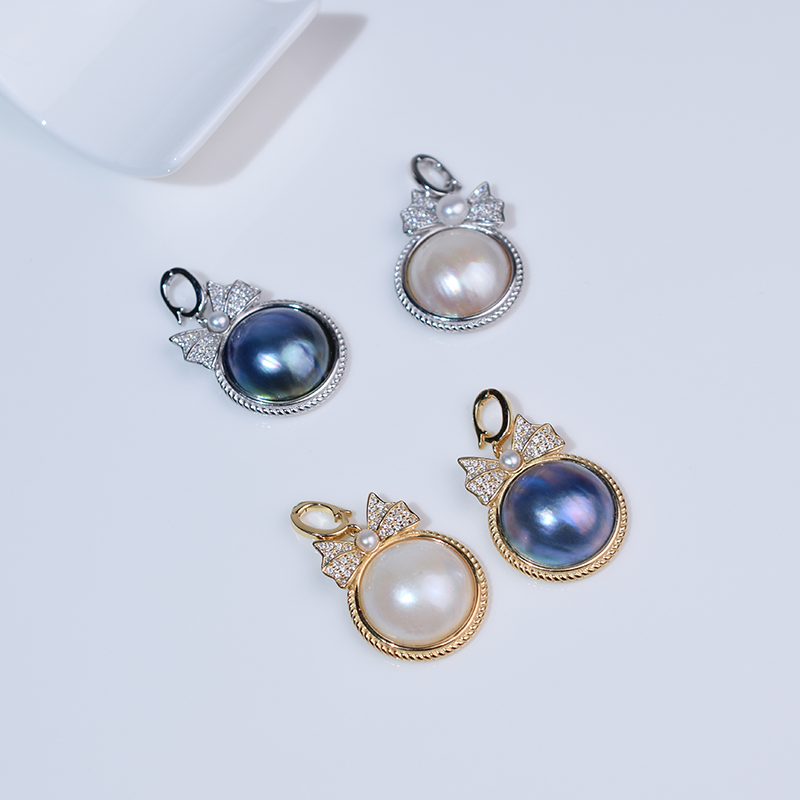 在逃公主吊坠合集海水马贝吊坠15-15.6mm（多样性发一）