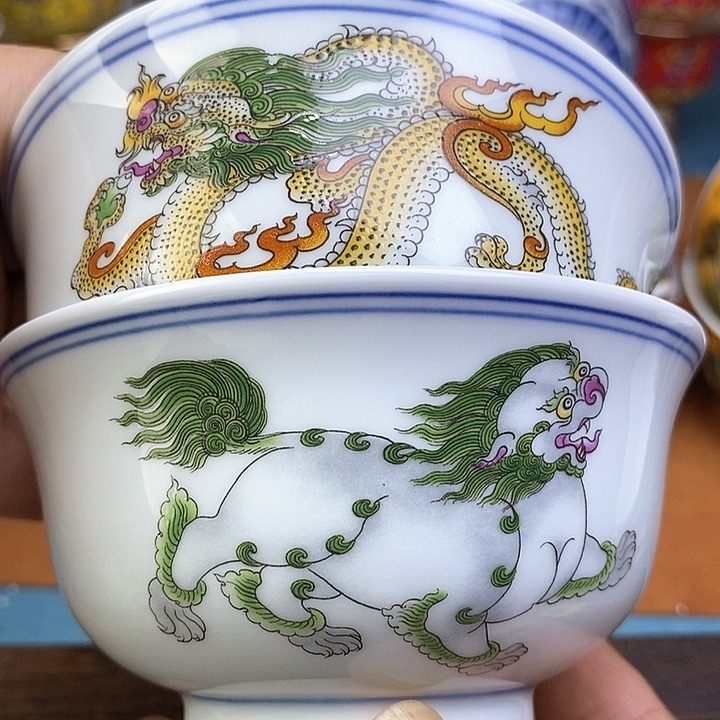 景德镇陶瓷藏式茶碗
