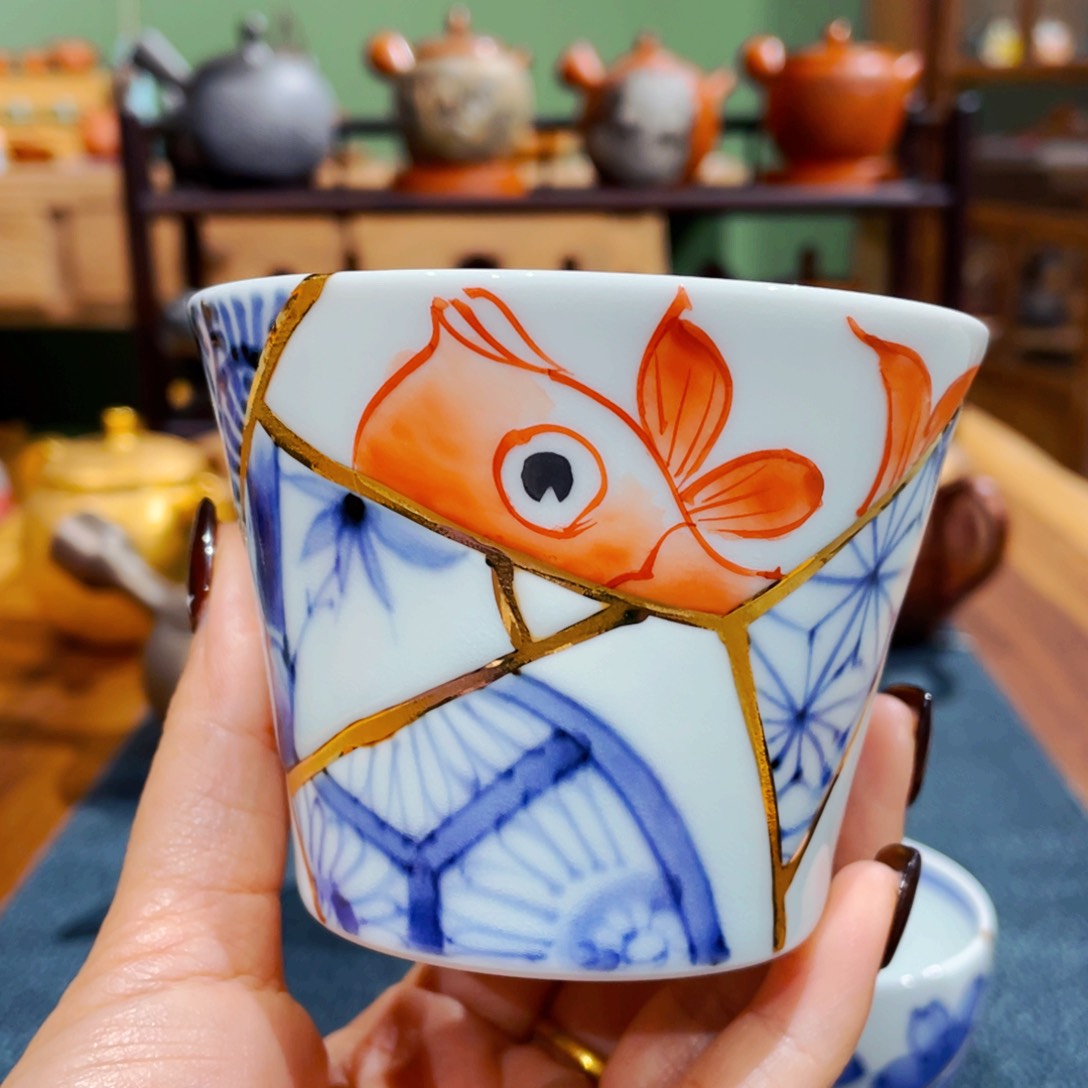 壶石原丰孝手绘160毫升