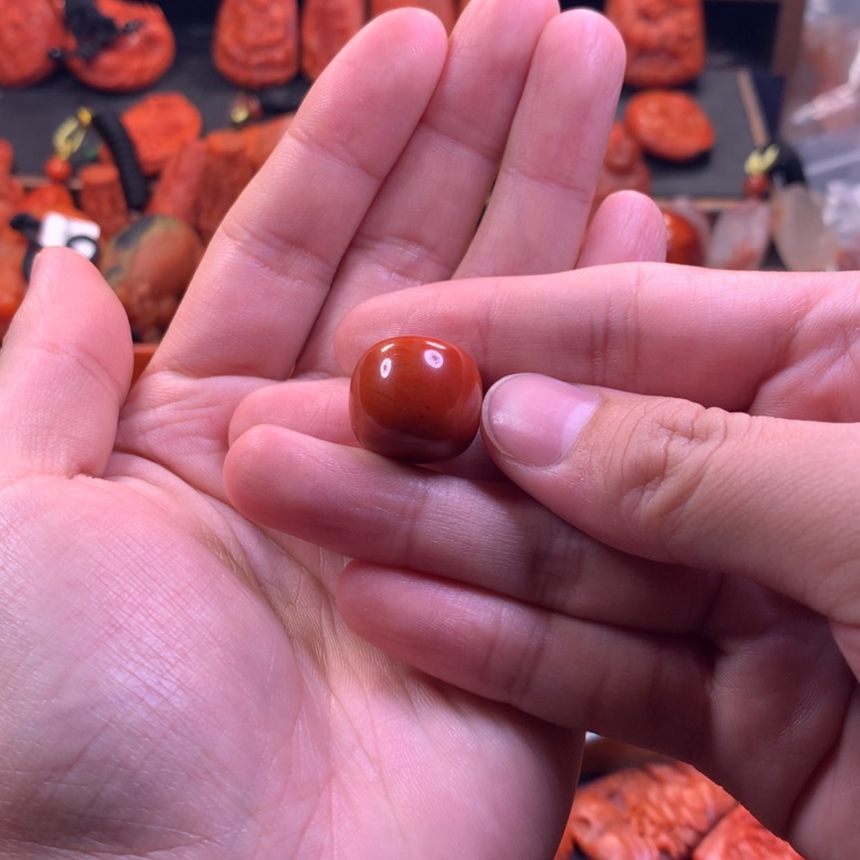 【闪购商品】未镶嵌老型单珠南红玛瑙青****园