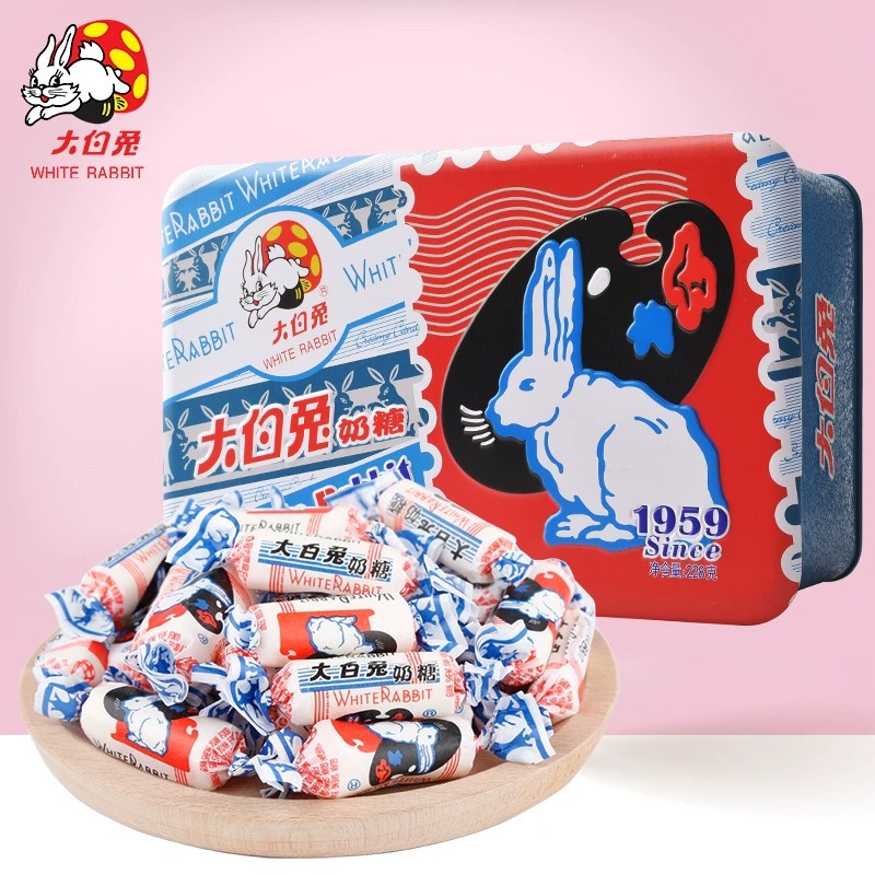大白兔奶糖1959纪念礼盒装228g