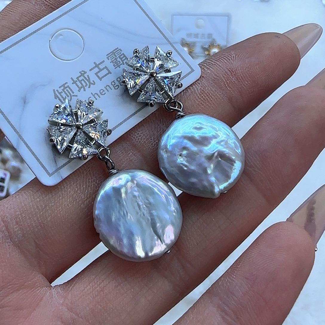 未镶嵌项链定制83淡水珍珠