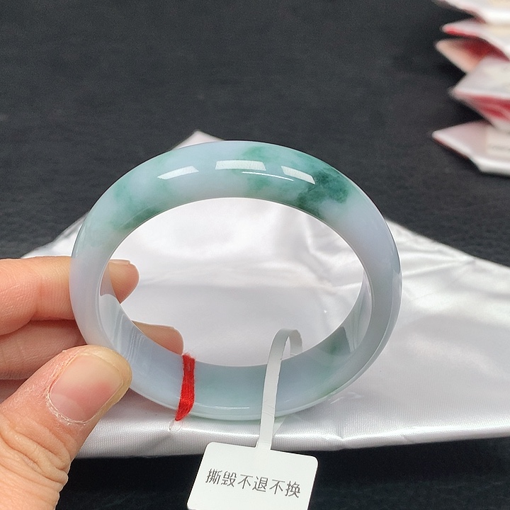 未镶嵌手镯翡翠53➕