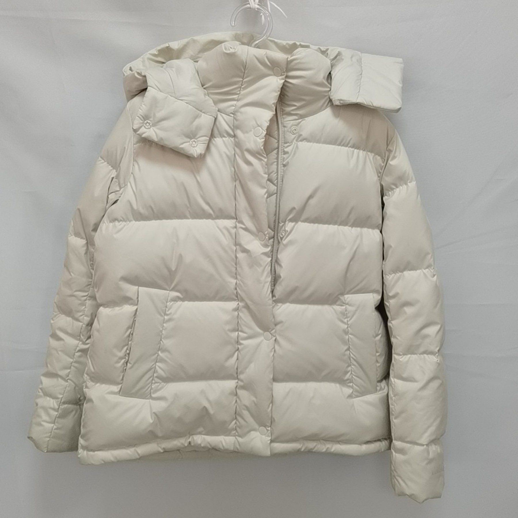 95新 lululemon/露露乐蒙 纯色字母徽标羽绒服 男女同款S码（22）