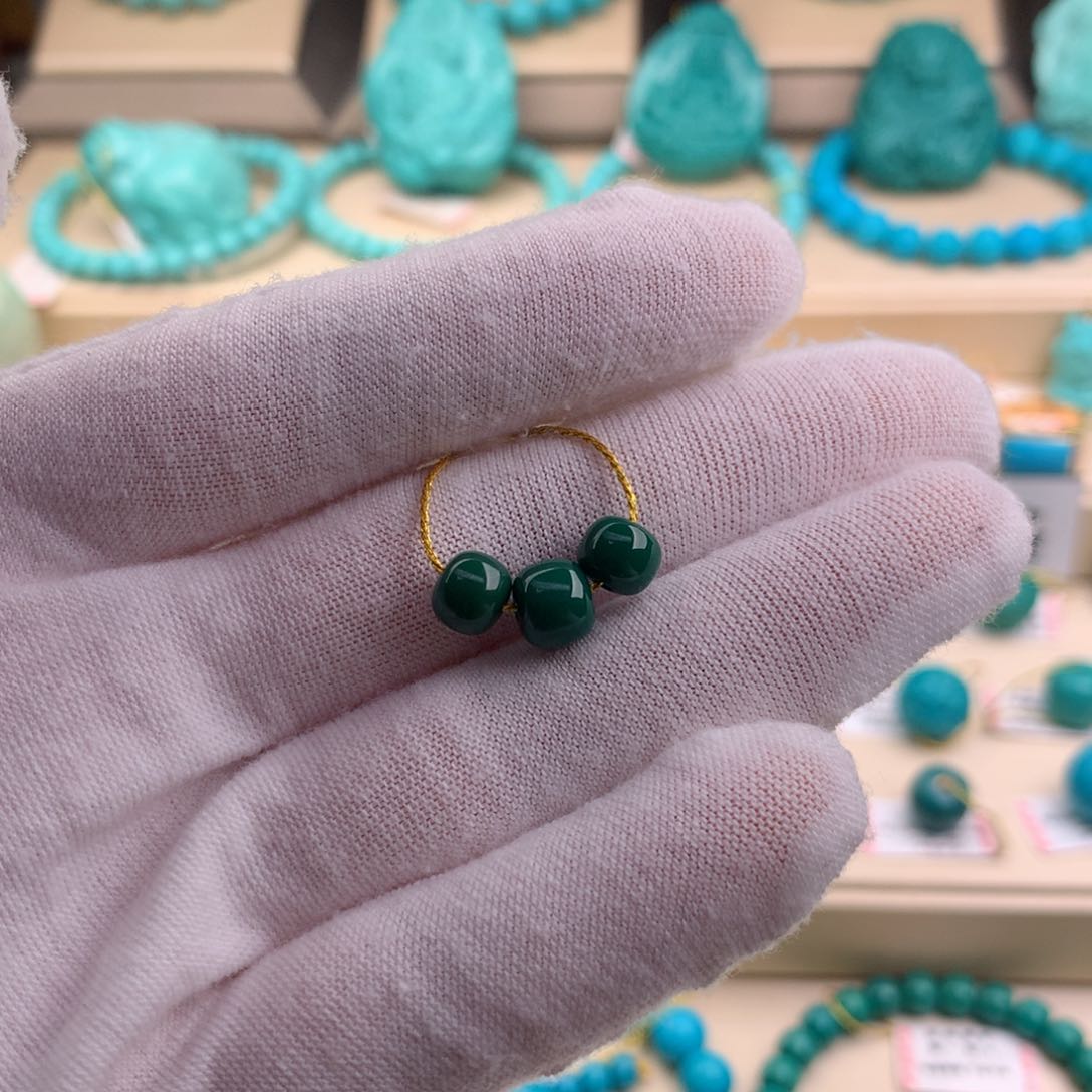 绿松石珠宝奇石未镶嵌