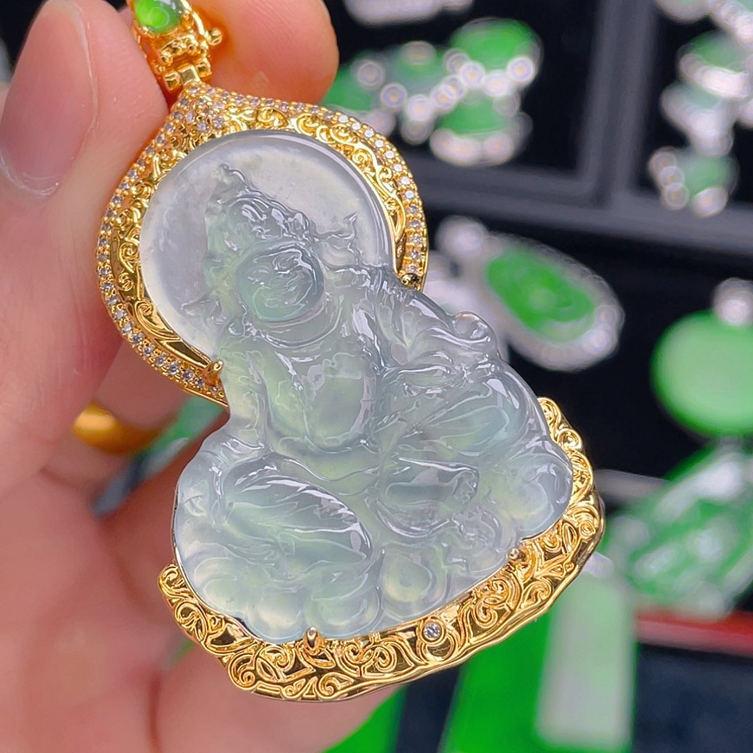 翡翠吊坠(不含链)未镶嵌